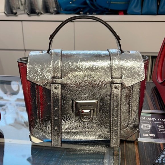 Michael Kors Manhattan Medium School Satchel - Picture 3 of 16